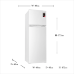 ثلاجة 11 قدم ارو بابين - دي فروست