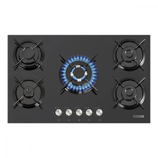سطح غاز كومتيل 5 عيون 90 سم - اشعال ذاتي