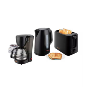 طقم افطار كولين 3 قطع - اسود