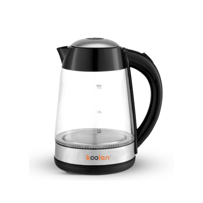 غلايه مويه كولين كهربائية 1.7 لتر زجاج