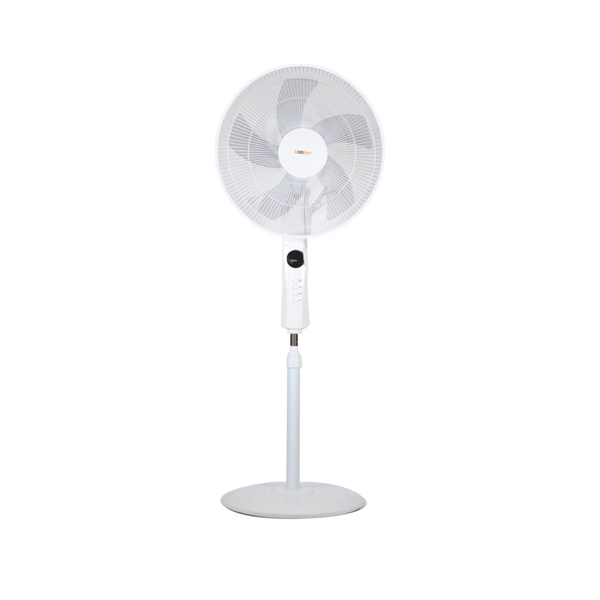 مروحة عمودية كولين 16 بوصة بريموت أبيض