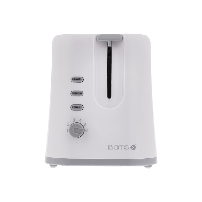 حماصة خبز دوتس شريحتين 870 وات - ابيض
