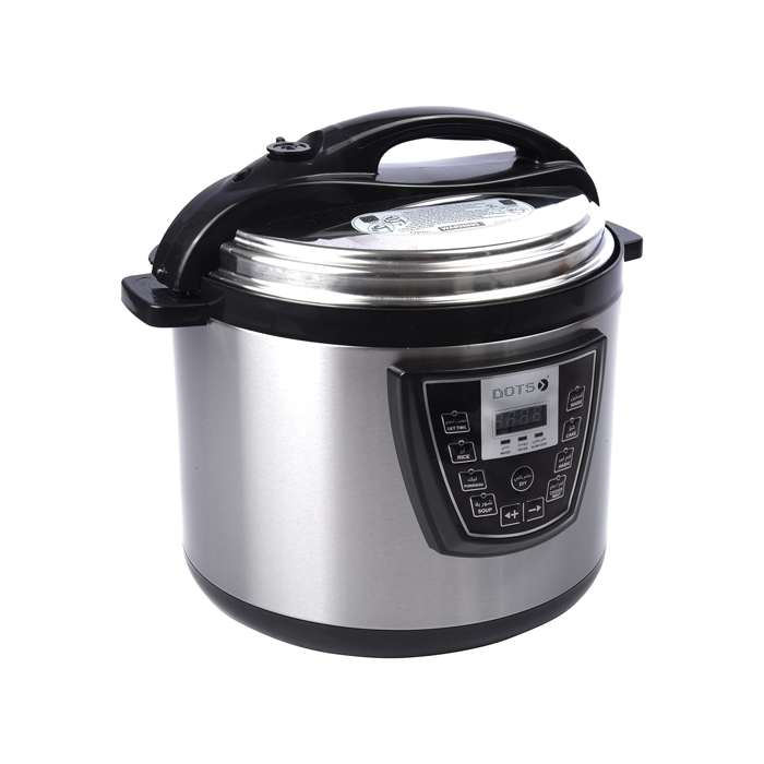 قدر ضغط كهربائي دوتس 10 لتر 1500 وات - ستيل