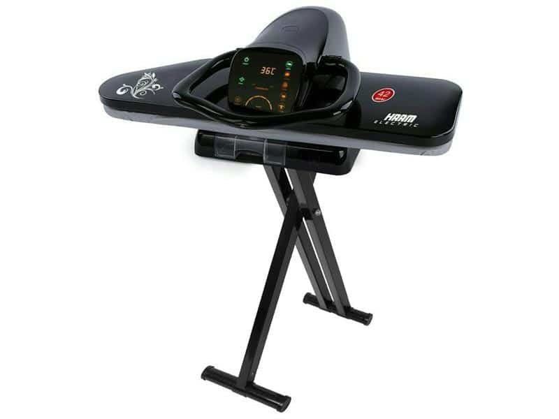 كاوية بخار هام 42 بوصة كبس - اسود