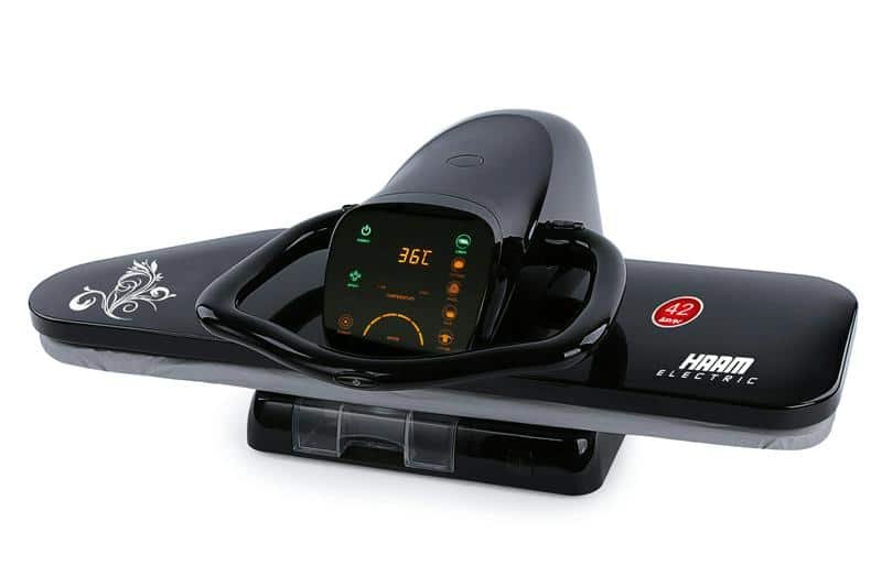 كاوية بخار هام 42 بوصة كبس - اسود