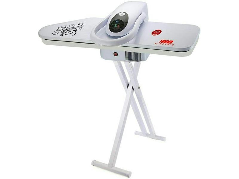 كاوية بخار كبس هام 38 بوصة 2200 وات - ابيض