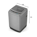 غسالة 8 كيلو هام علوية فضي