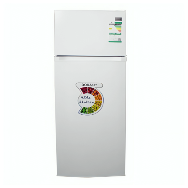 ثلاجة بابين دورا سات 14.7 قدم نوفروست أبيض