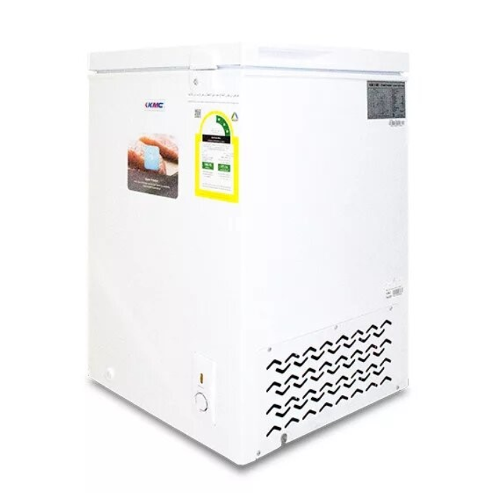 فريزر افقي كي ام سي 3.5 قدم - ابيض