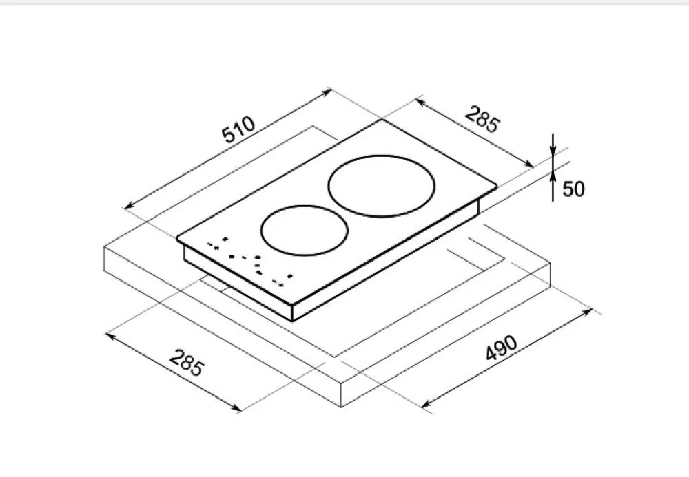 سطح بلت ان كهرباء سيراميك بومبي 30 سم ايطالي