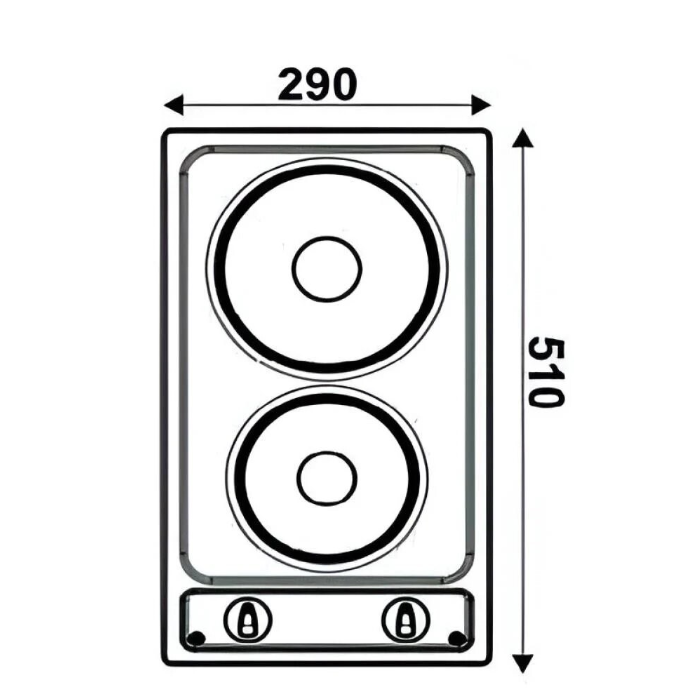 سطح بلت ان كهربائي بومبي 30 سم 2 عين حجر ايطالي