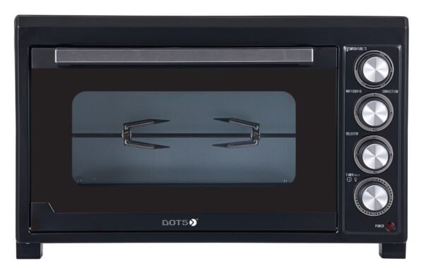 دوتس فرن كهربائي 45 لتر، 2000 واط، ملحقات، اسود - COE0451BS1